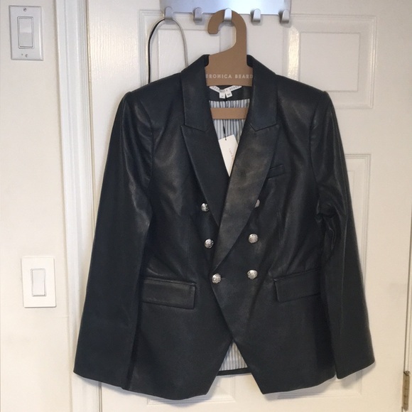 Veronica Beard Lambskin Miller Dickey Jacket - Picture 2 of 7